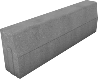 Krawężnik drogowy 15x30x100cm szary Polbruk