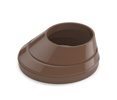 Redukcja osadnika 110/63 Bryza PVC brąz