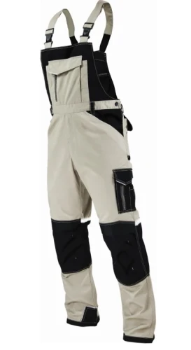 Spodnie robocze ogrodniczki Stalco Summer Line XL-56 piaskowe