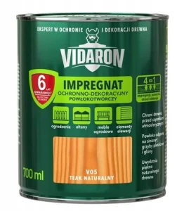 Impregnat ochronno-dekoracyjny Teak Naturalny V05 0,7 L Vidaron