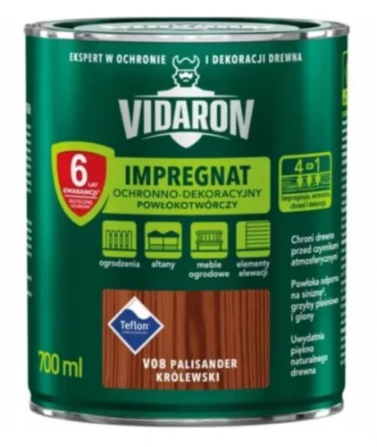 Impregnat V08 palisander królewskli 0,7L Vidaron