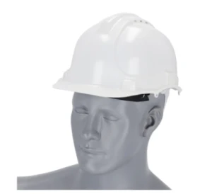 Hełm budowlany przemysłowy Stalco Helius biały