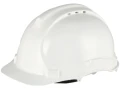 Hełm budowlany przemysłowy Stalco Helius biały
