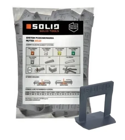 Solid system do poziomowania klips 1mm HS wysoki (op.100szt.) (6463)