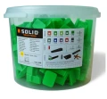 Solid system do poziomowania  płytek 3,0mm klips 400+40szt (6468)
