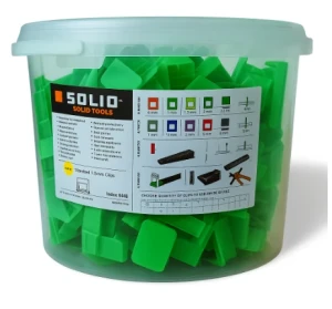 Solid system do poziomowania  płytek 3,0mm klips 400+40szt (6468)