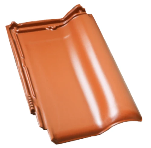 Dachówka podstawowa Roben Monza grafitowa glazura