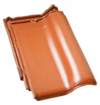 Dachówka skrajna lewa Roben Monza miedziana angoba