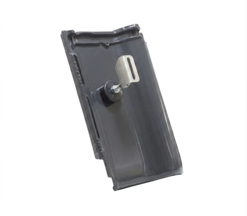 Dachówka do montażu fotowoltaiki Monza grafitowa glazura