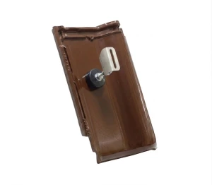 Dachówka do montażu paneli fotowoltaicznych Roben Monza maduro glazura