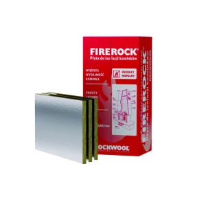Płyta do izolacji kominków Rockwool Firerock 30 x 600 x 1000mm