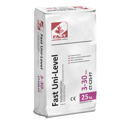 FAST UNI-LEVEL - posadzka samopoziomująca od 3-30mm klasy CT-C25-F7