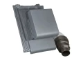Kominek odpowietrzający z rurą Ø 100mm Roben Bergamo platinum angoba.webp