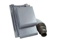 Kominek wentylacyjny z rurą Ø 150mm Roben Bergamo platinum angoba.webp