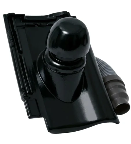 Kominek odpowietrzający z rurą Ø100mm Roben Monza tobago glazura.webp