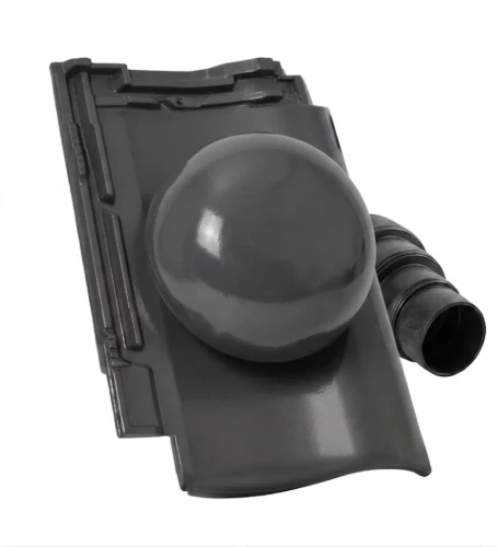 Kominek wentylacyjny Ø150mm Roben Milano antracytowa angoba.webp