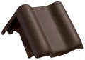 Dachówka pulpitowa skrajna lewa Roben Piemont brązowa angoba.webp