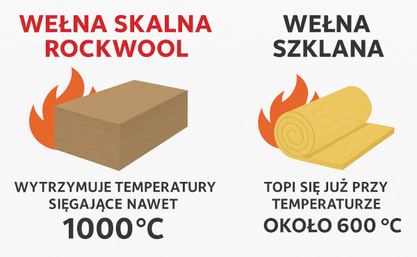 Izolacje Rockwool ochrona przeciwpożarowa