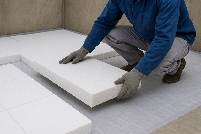 Materiały izolacyjne - styropian XPS EPS