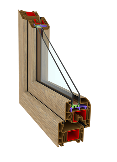 Okno PVC Moderntherm Sonarol